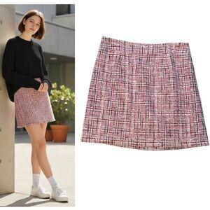 Kate Spade New York Julie Tweed Skirt size 8